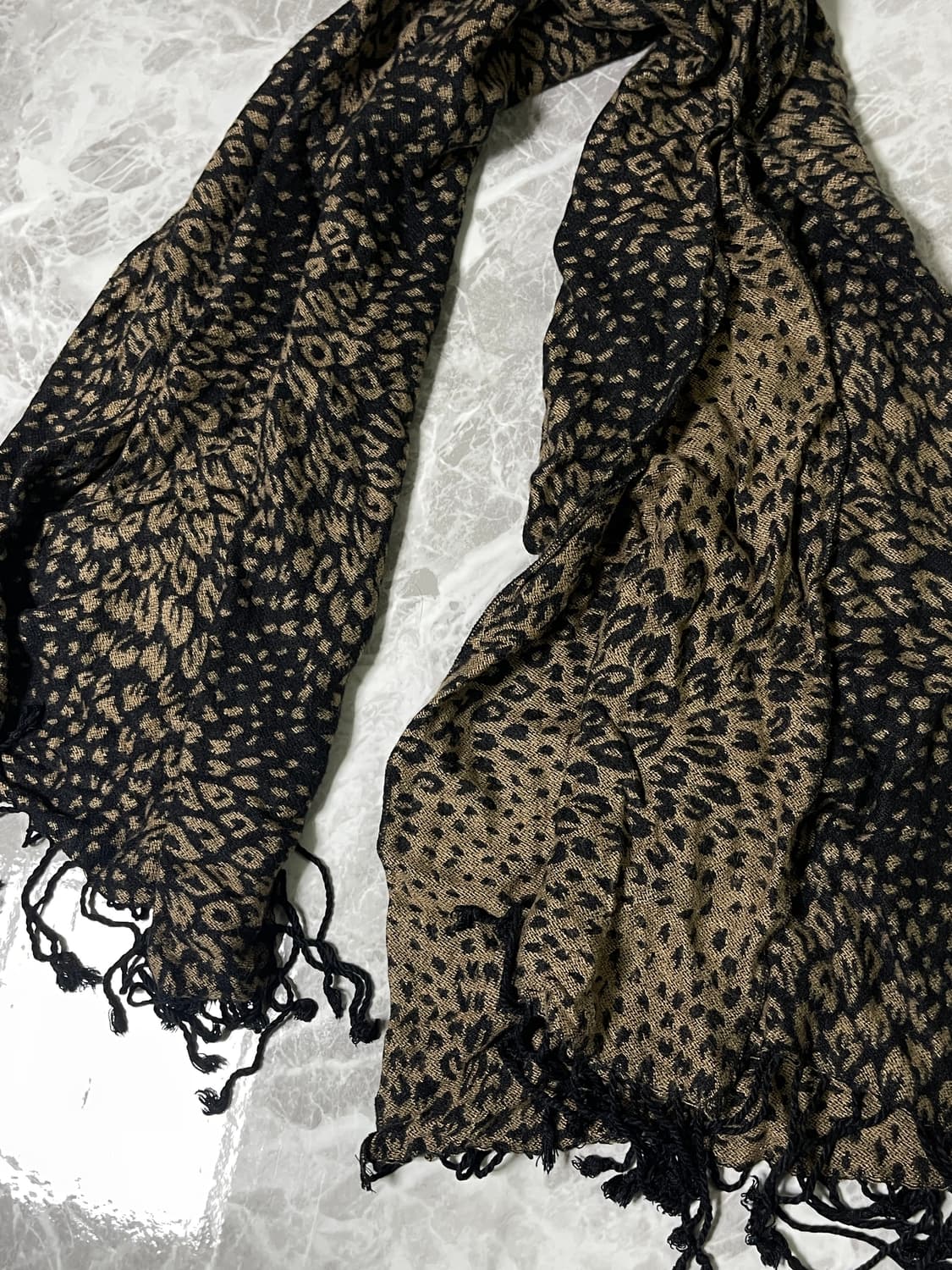 Leopard long muffler 상품이미지2
