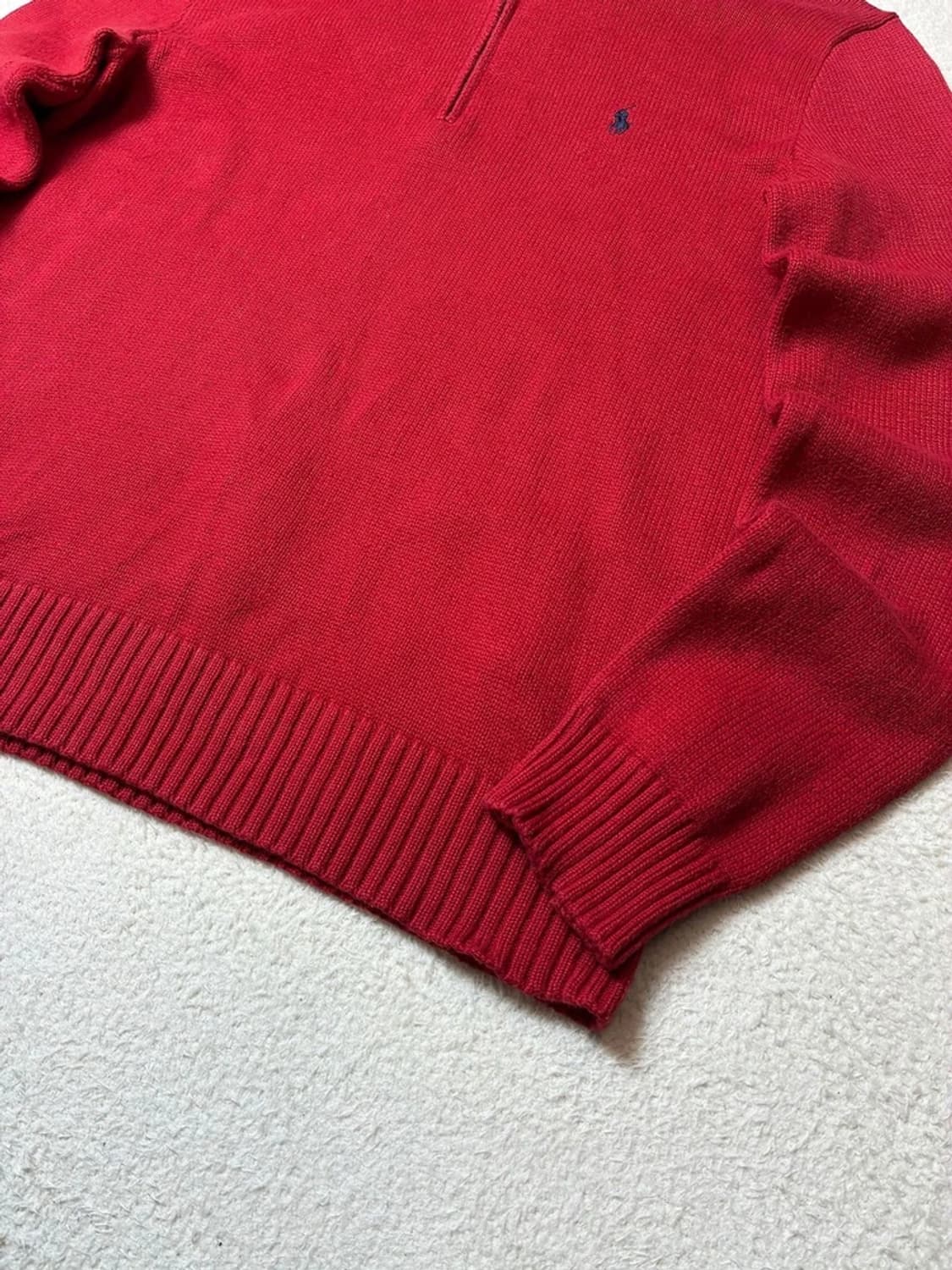 폴로 랄프로렌 00's 시그니처 하프집 니트 PN6401 상품이미지4