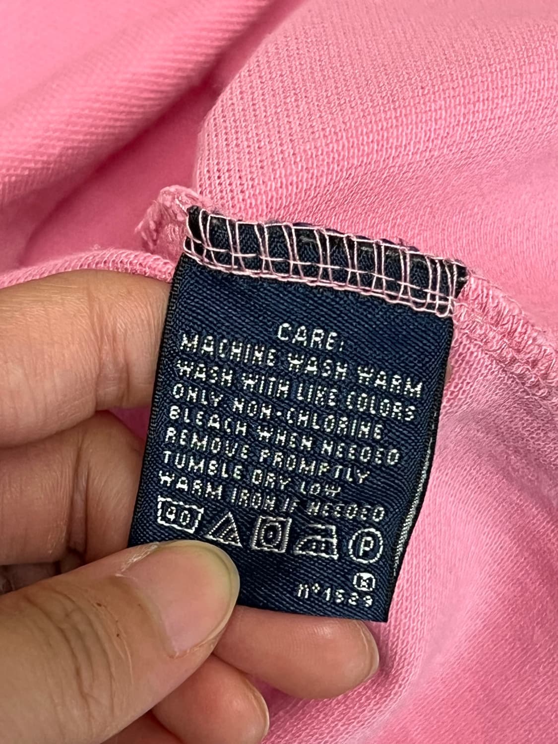 (S) 랄프로렌 우먼스 카라 티 핑크 상품이미지4