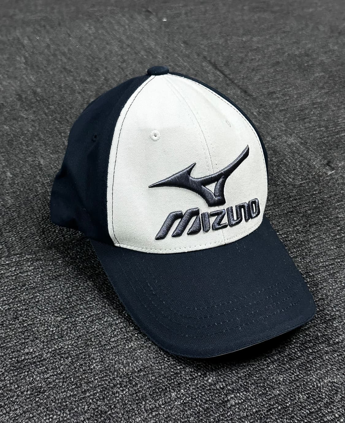 미즈노 야구 볼캡 네이비 화이트  상품이미지1