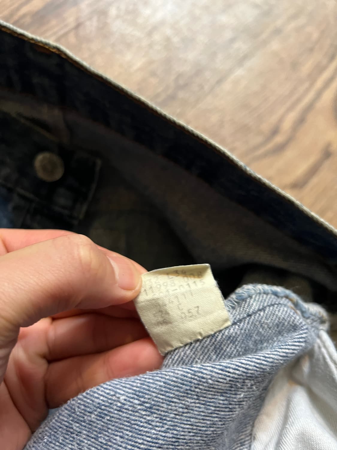 [32]80's 리바이스 501 Made in USA 데님 팬츠 S39 상품이미지7