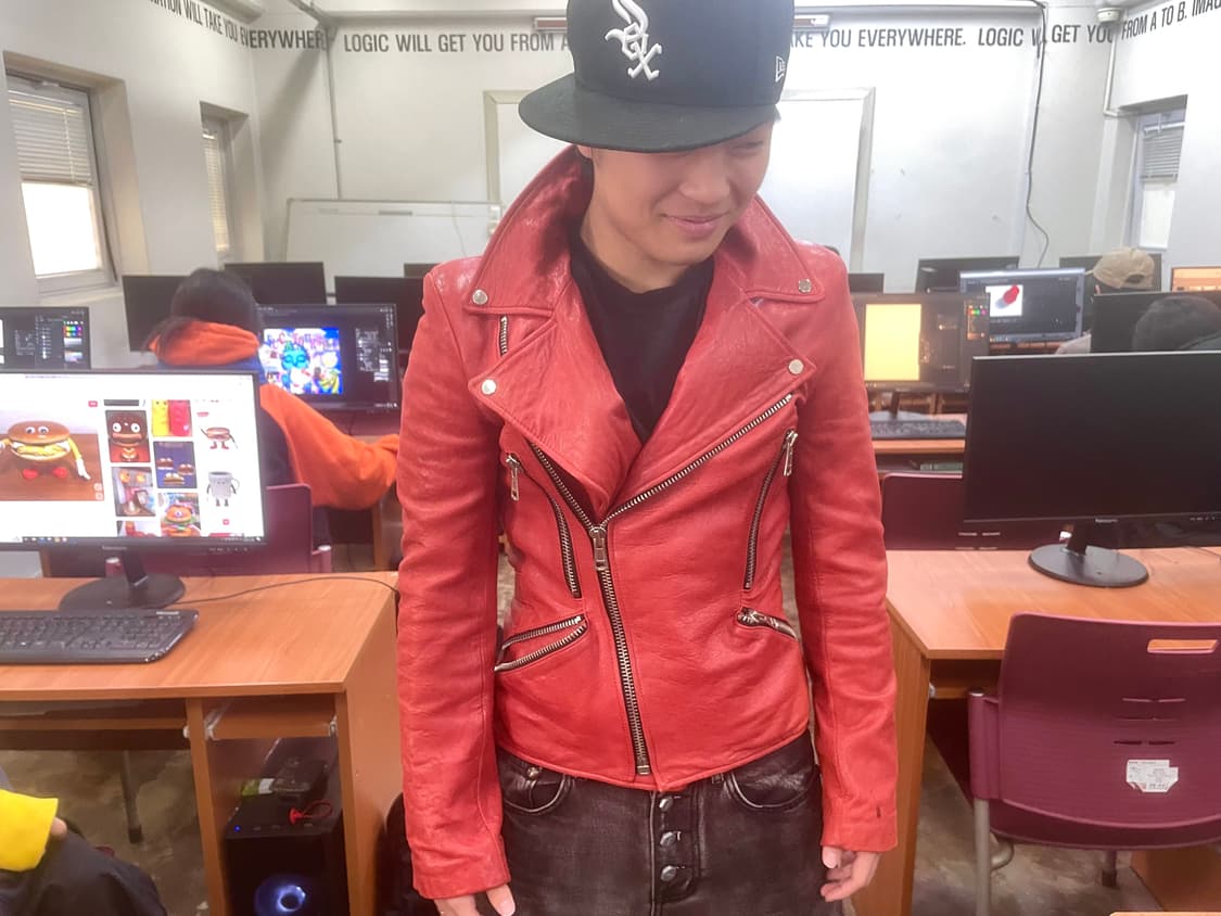 fight club leather jacket 상품이미지3