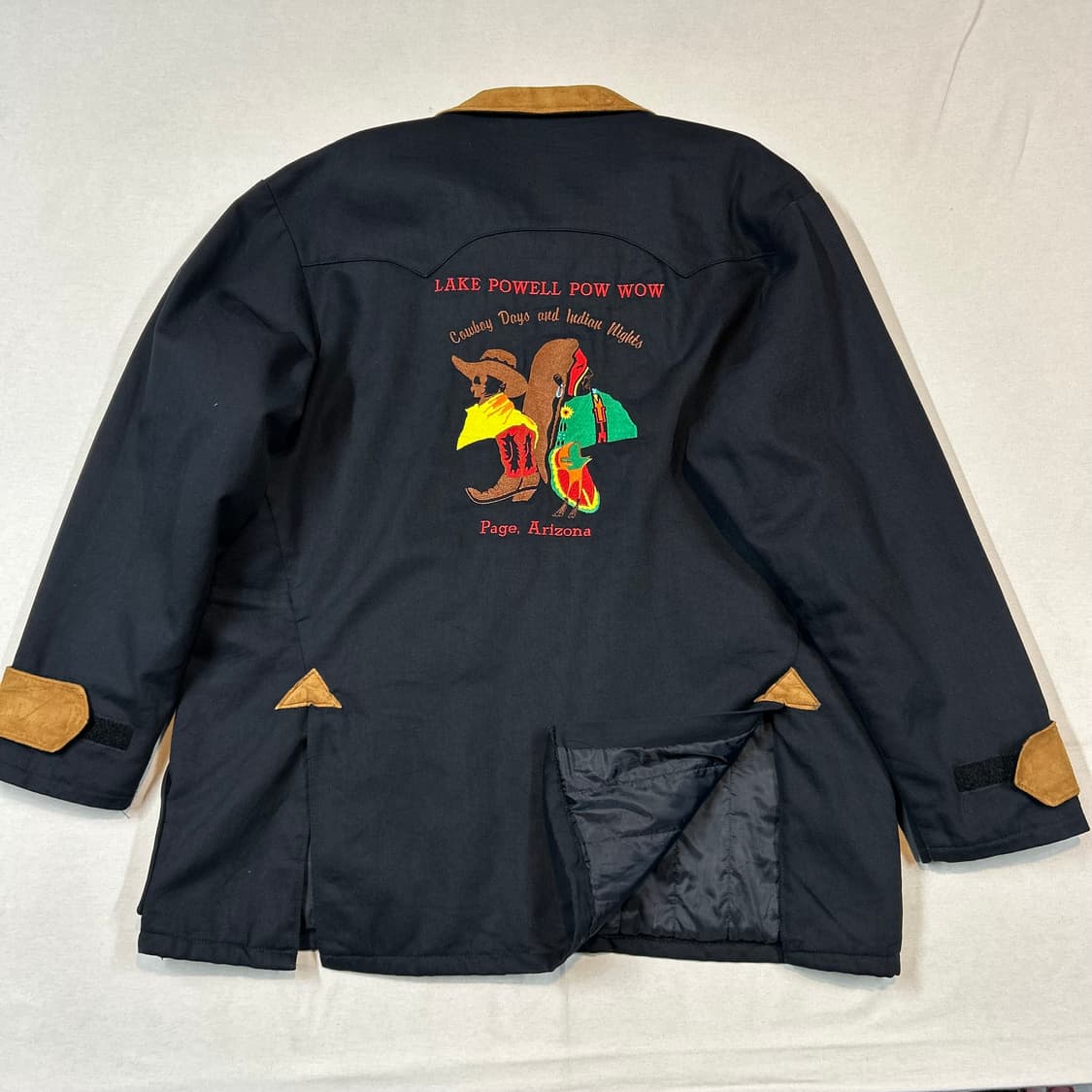 XL) Cripple Creek 웨스턴 백자수 캔버스 워크 자켓 상품이미지6