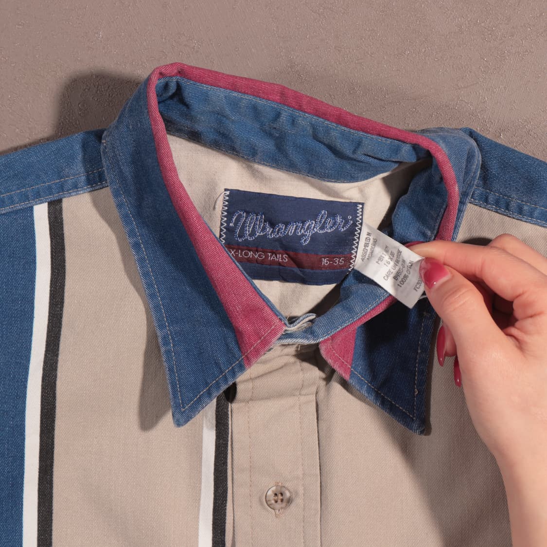 랭글러 헤비코튼 웨스턴 셔츠 상품이미지3