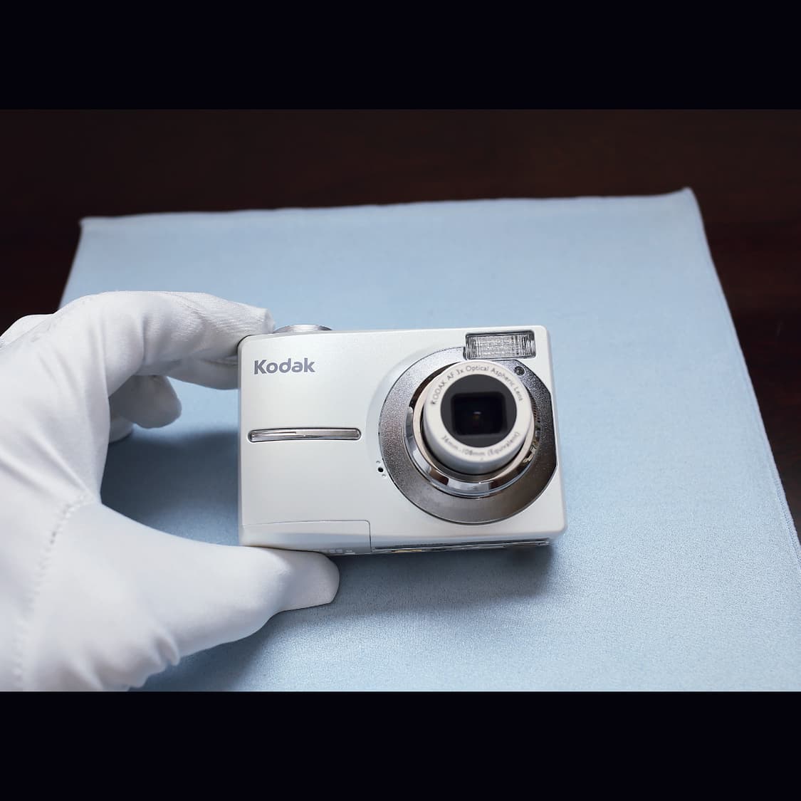 레어<준 민트급><카리나>코닥 C713 펄 화이트 빈티지 디카 상품이미지8