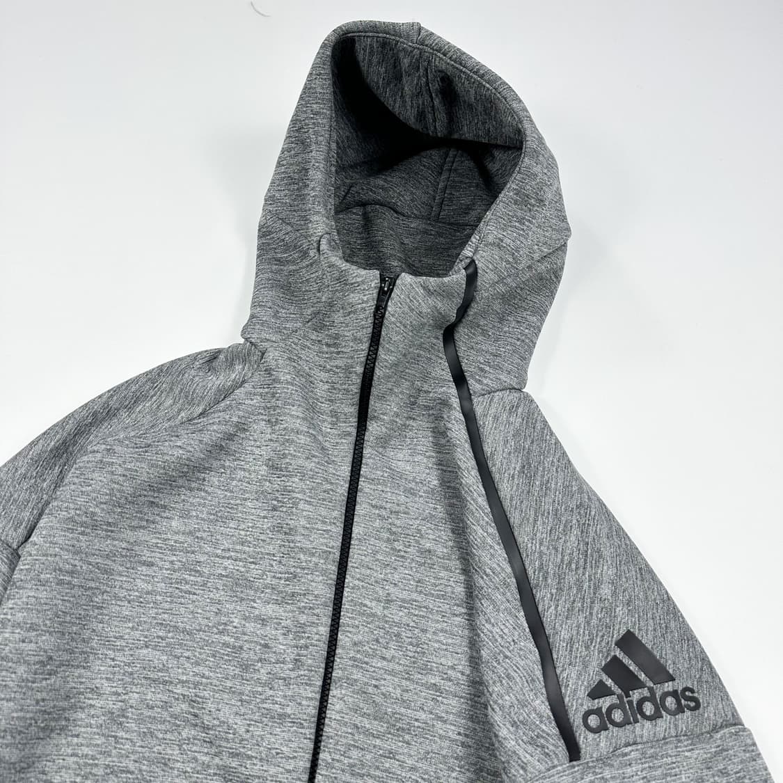 아디다스 오리지널 차콜 풀오버 후드집업 (L) 상품이미지3
