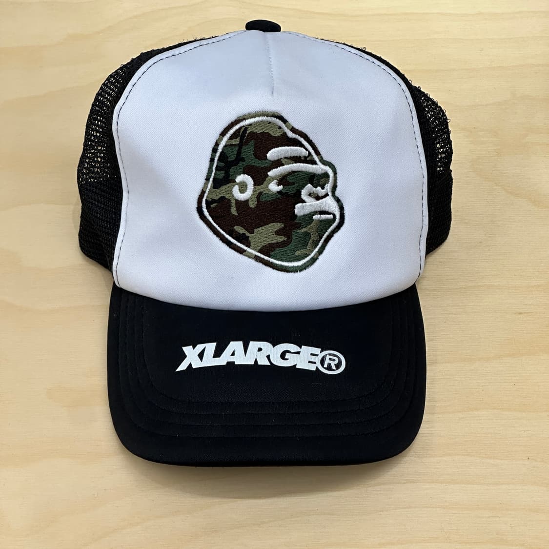 [F] 엑스라지 카모 고릴라 트러커 화이트 상품이미지2