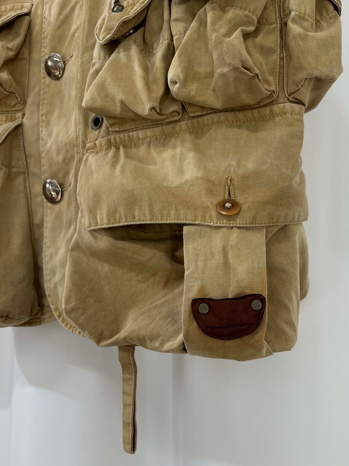 폴로 랄프로렌 버팔로 탄베이지 유틸리티 헌팅 베스트 자켓 상품이미지8