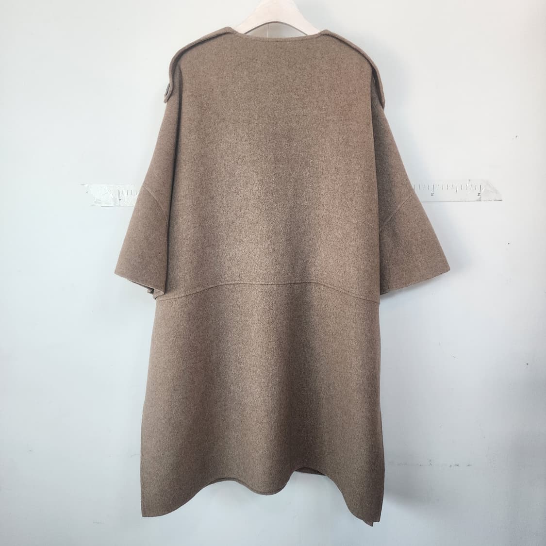 메종블랑쉬 케이프 코트 브라운 상품이미지7