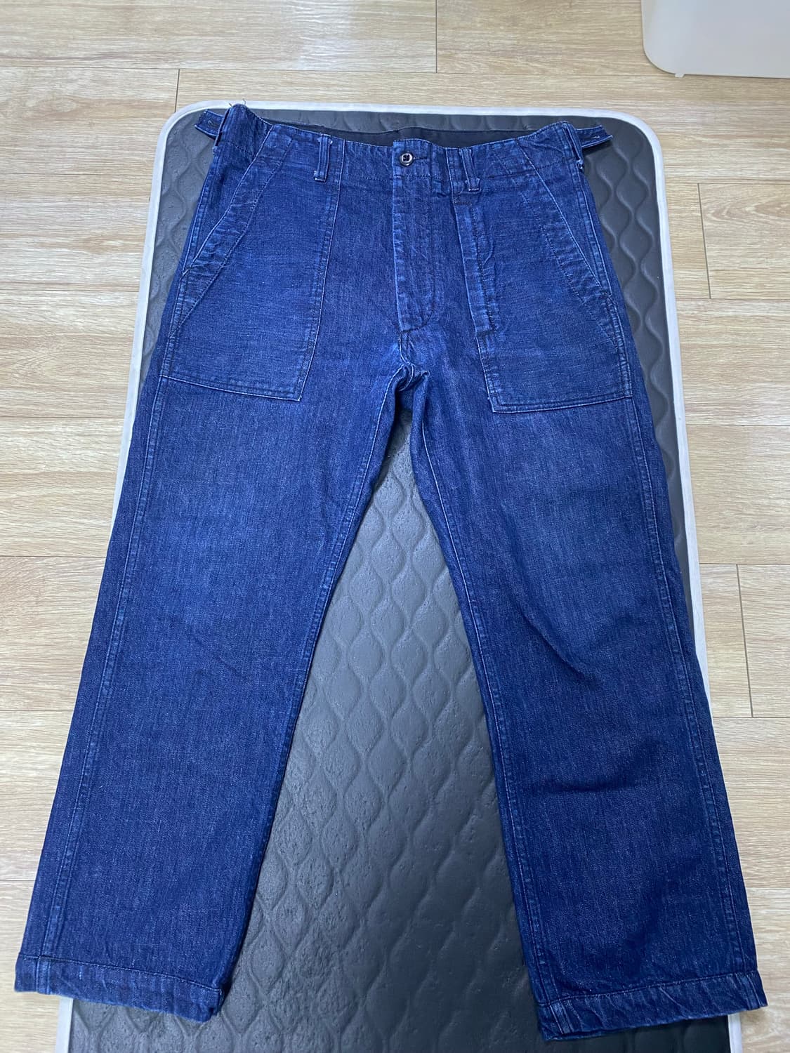 엔지니어드가먼츠 퍼티그 팬츠 콘밀데님 상품이미지1