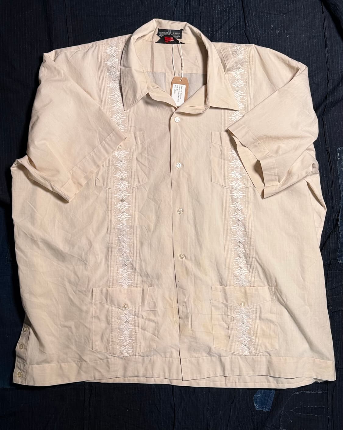 80-90's Orzini 구아야베라 셔츠 3X 상품이미지1