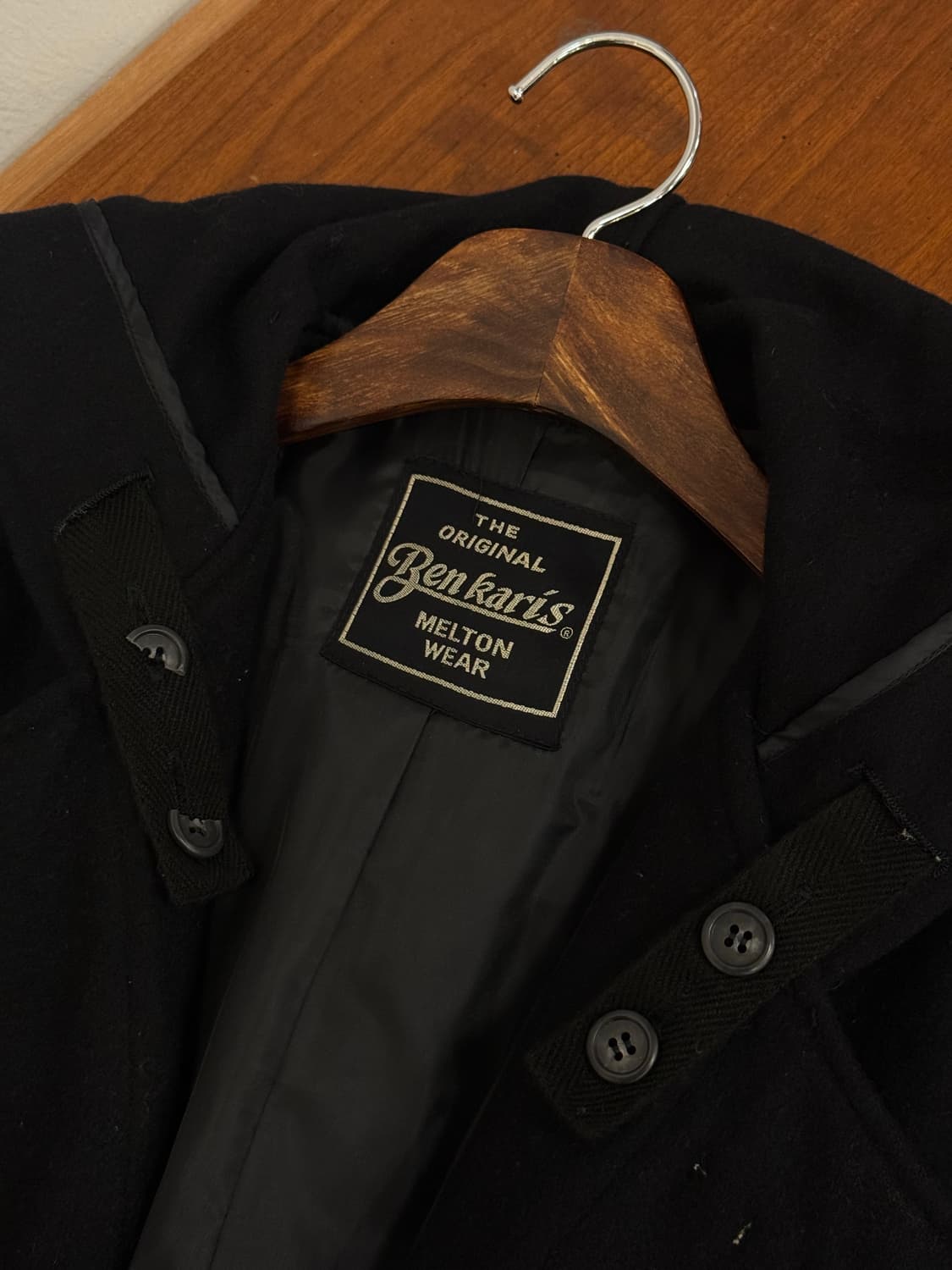 L) Ben Karris Melton Wool Duffle Coat 상품이미지6