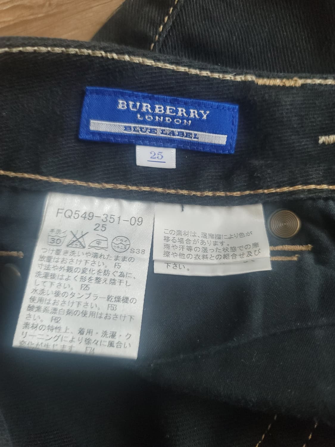 버버리 정품 7부 팬츠(1회착용  상품이미지4