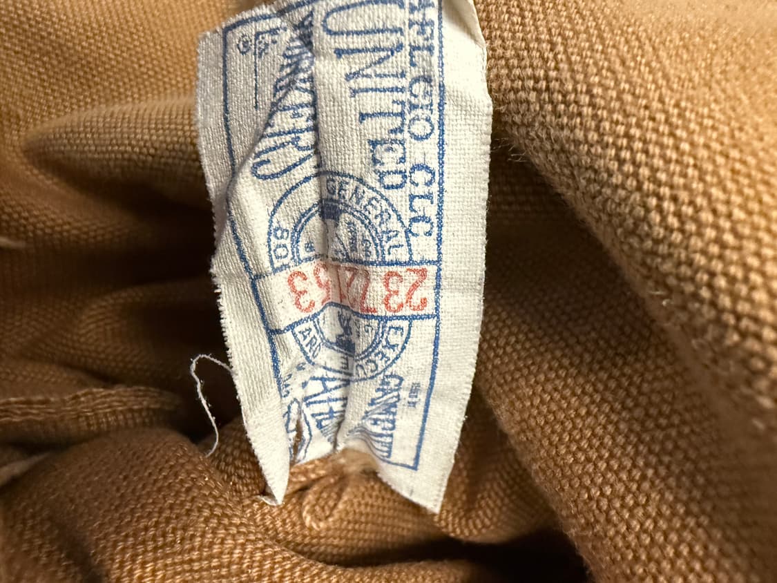 80년대 Carhartt 덕 워크코트 44R 상품이미지6