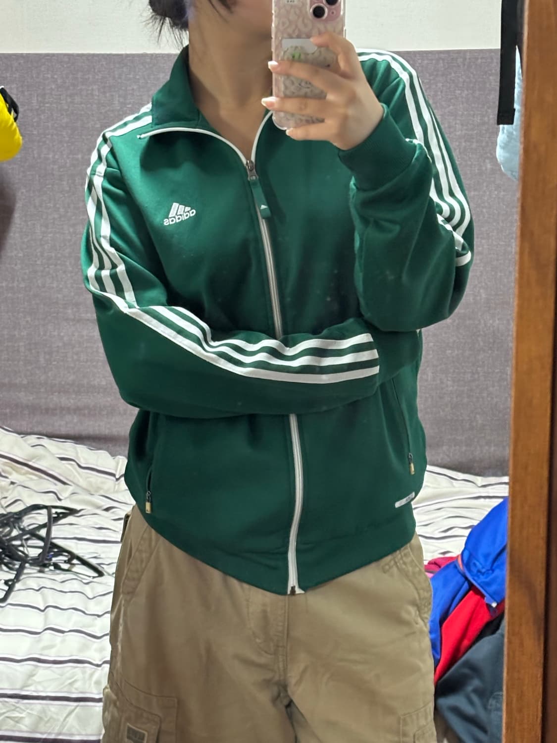 아디다스 그린 져지 상품이미지1