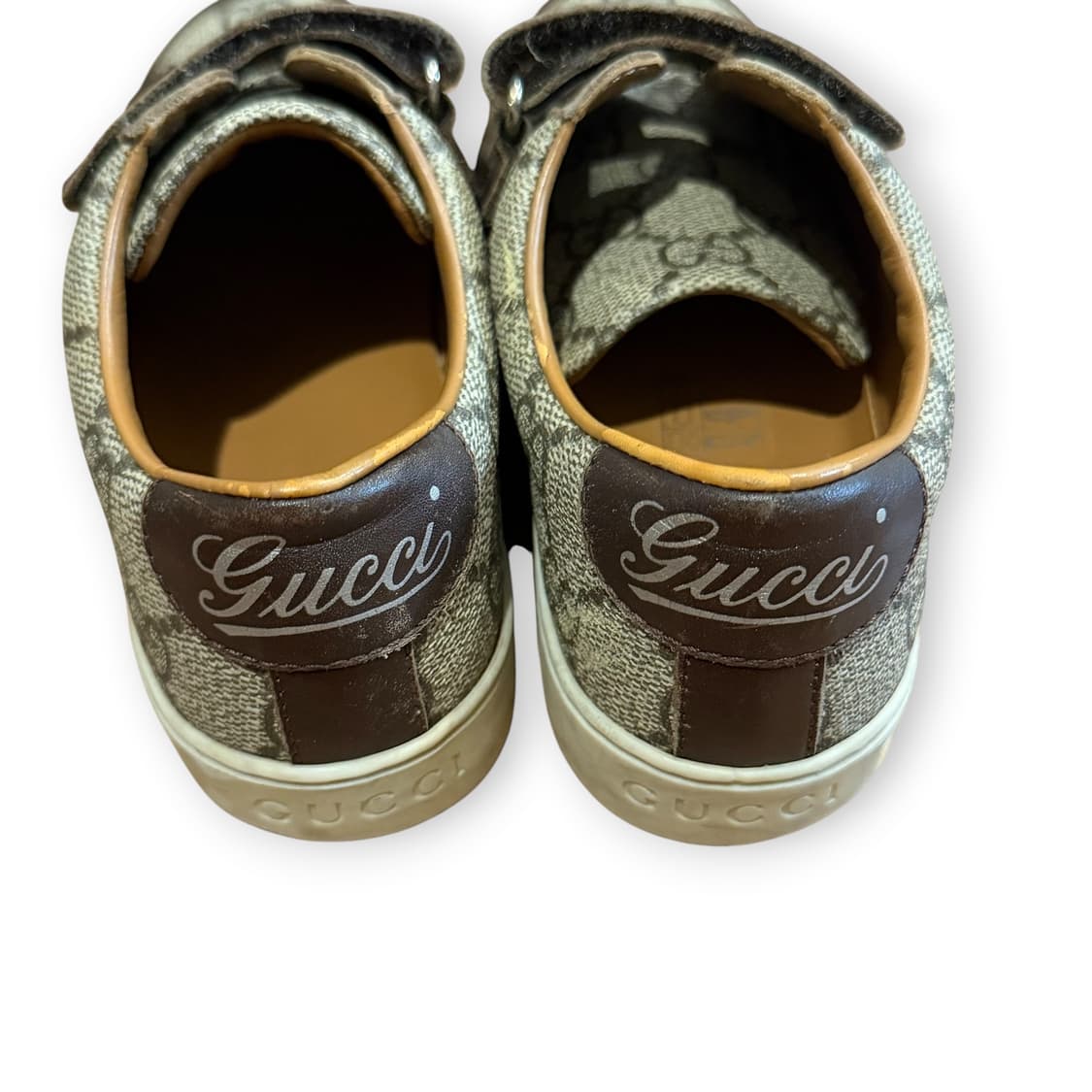 구찌 키즈 GG 수프림 캔버스 벨크로 스니커즈 상품이미지2