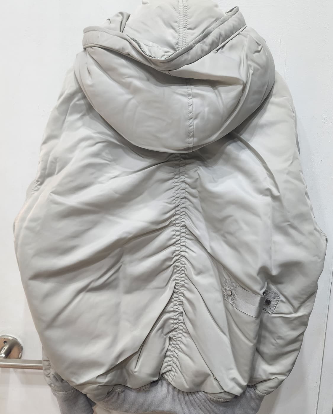 송지오 옴므 후드 MA-1 자켓 새제품 46 택O 상품이미지6