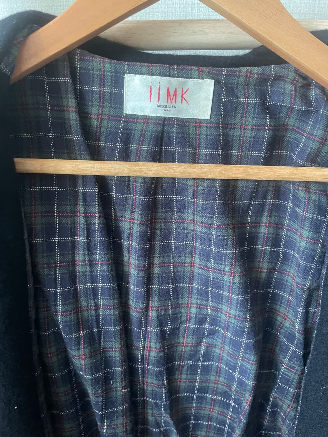 모리걸 빈티지 롱 후드 울 떡코 💙💚 상품이미지4