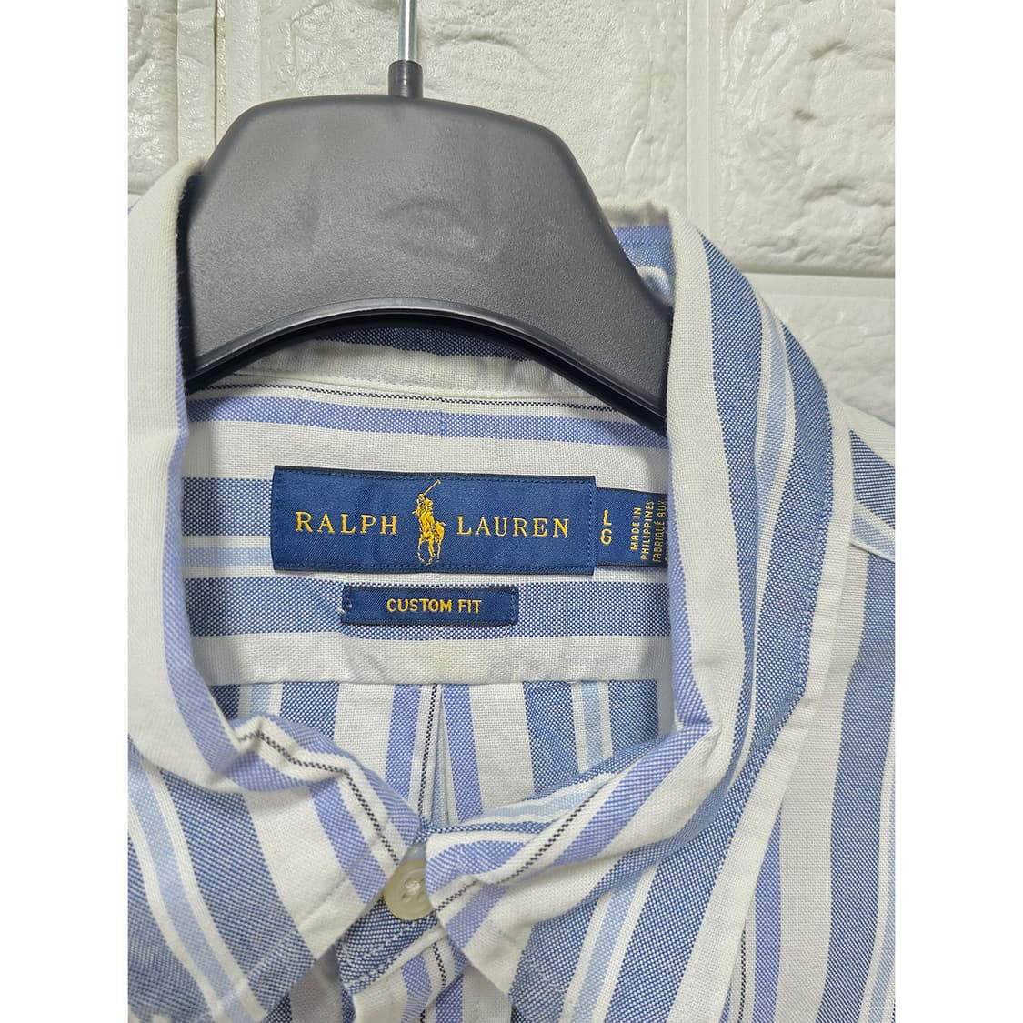 택포// 폭로랄프로렌 스트라이프 셔츠 L 상품이미지2