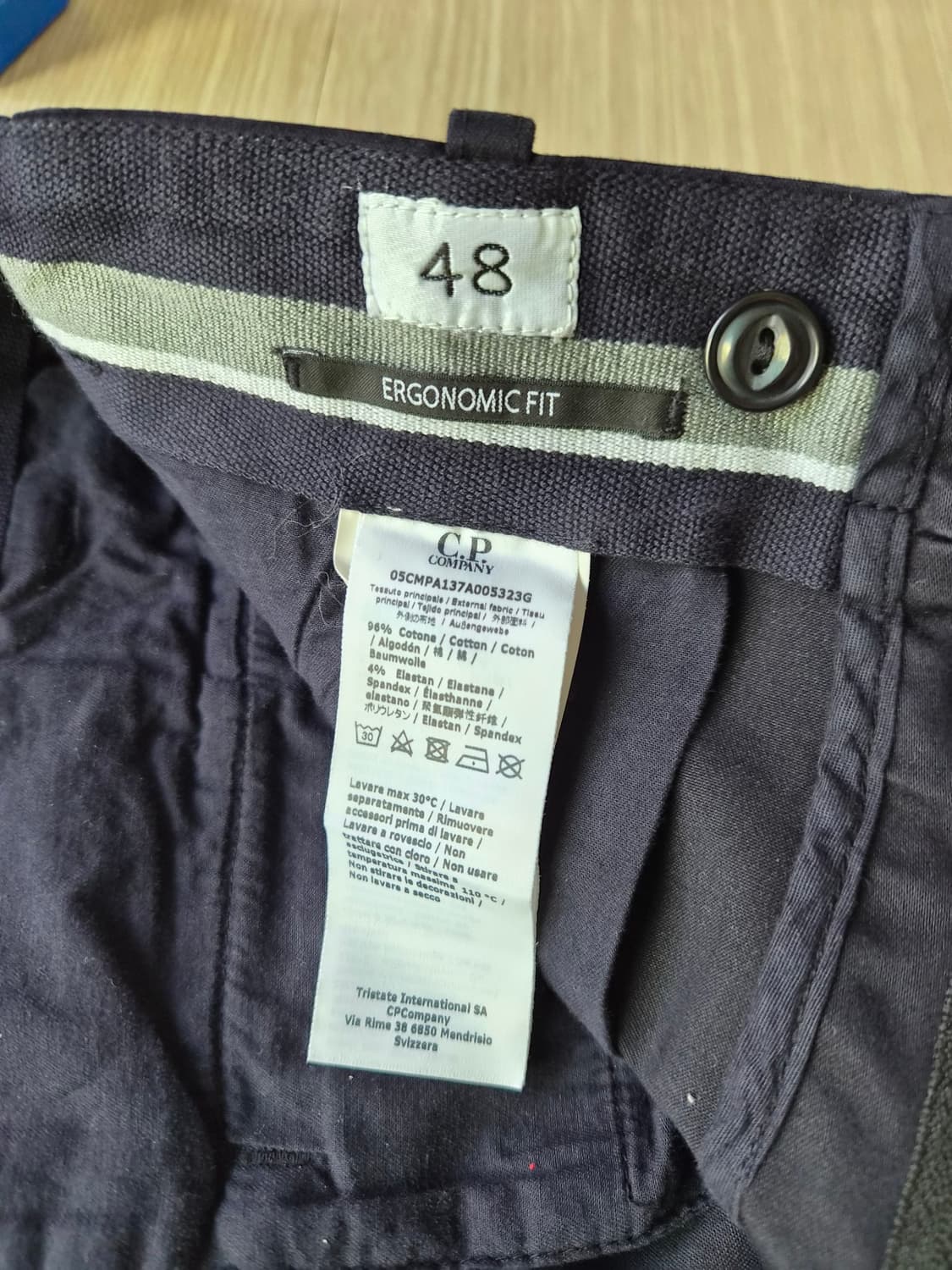 CP컴퍼니 ERGONOMIC FIT 48 다크네이비 상품이미지3