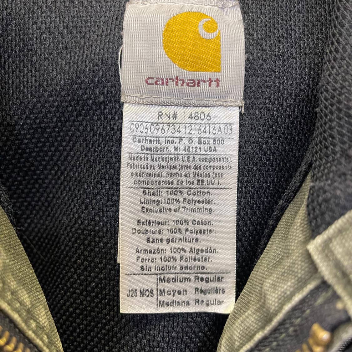 Carhartt J25 MOS 모스그린 상품이미지2