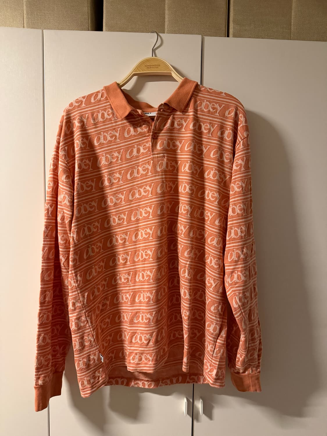 Obey 오베이 롱슬리브 카라티 오렌지 (110) 상품이미지1