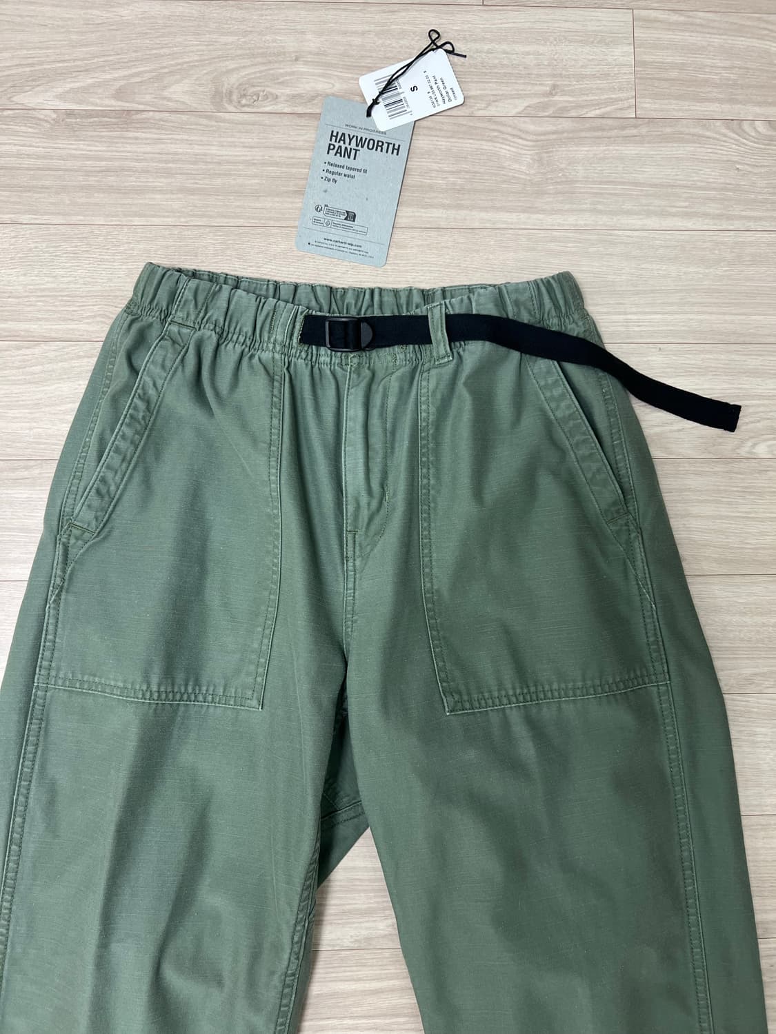 칼하트 WIP / Hayworth Pant Dollar Green / S 상품이미지5