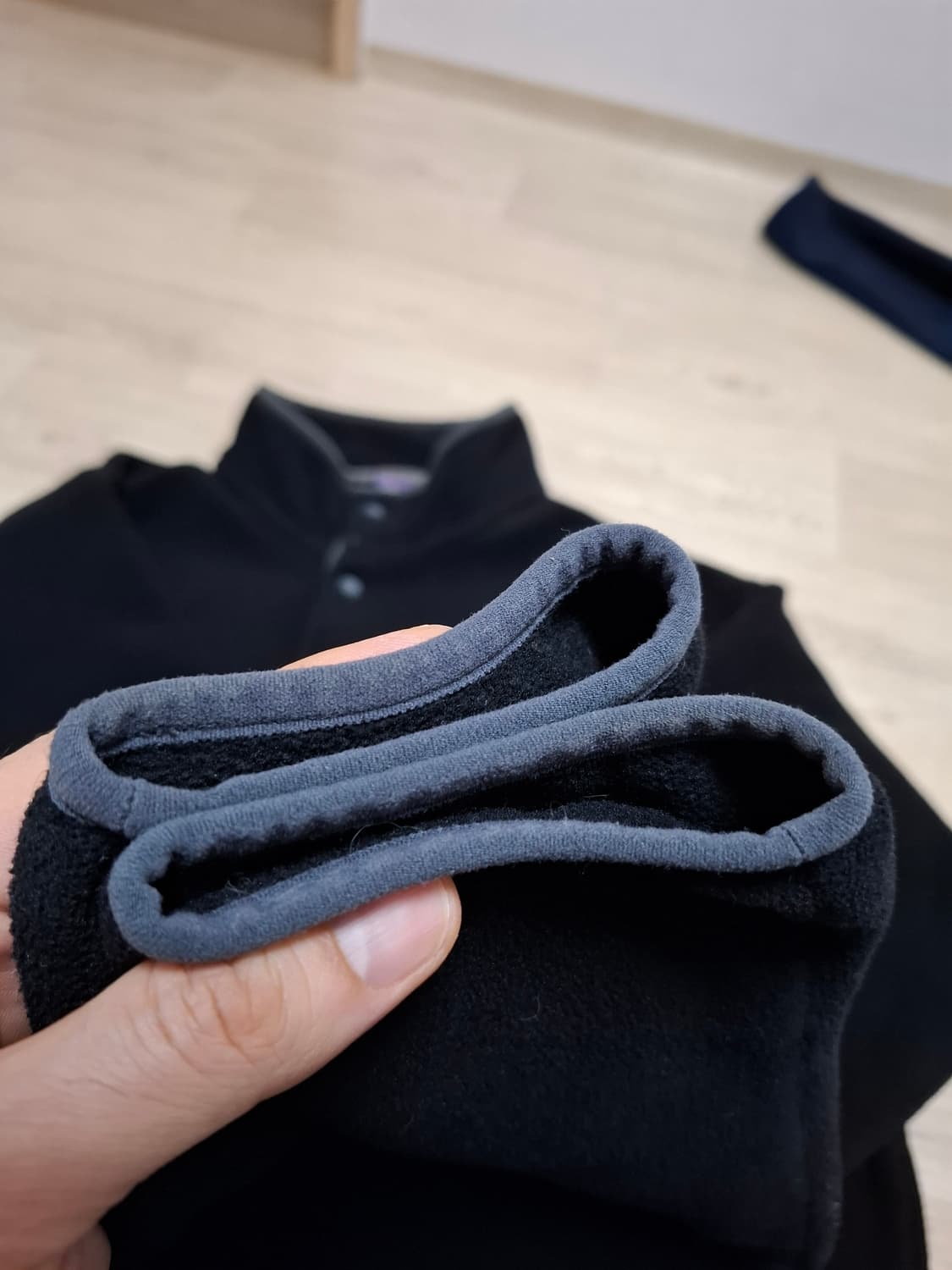 L 파타고니아 신칠라 블랙 포지그레이 플리스 풀오버 상품이미지3