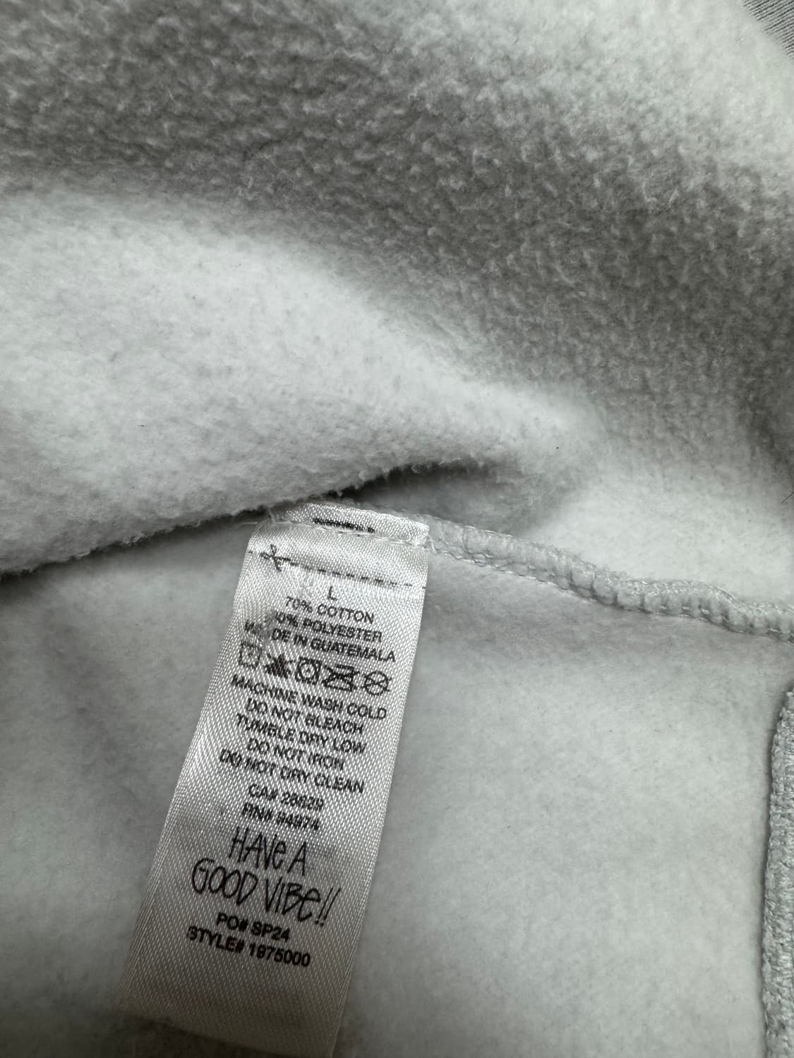 [L] 스투시 후드집업 포그 2024 상품이미지5