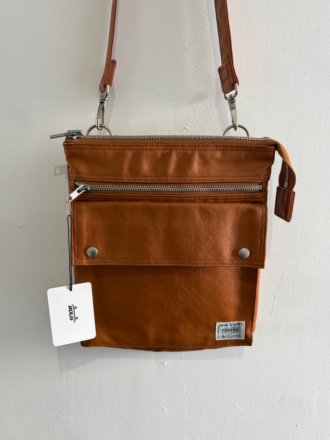 Poter 가죽 카멜 숄더백 상품이미지2