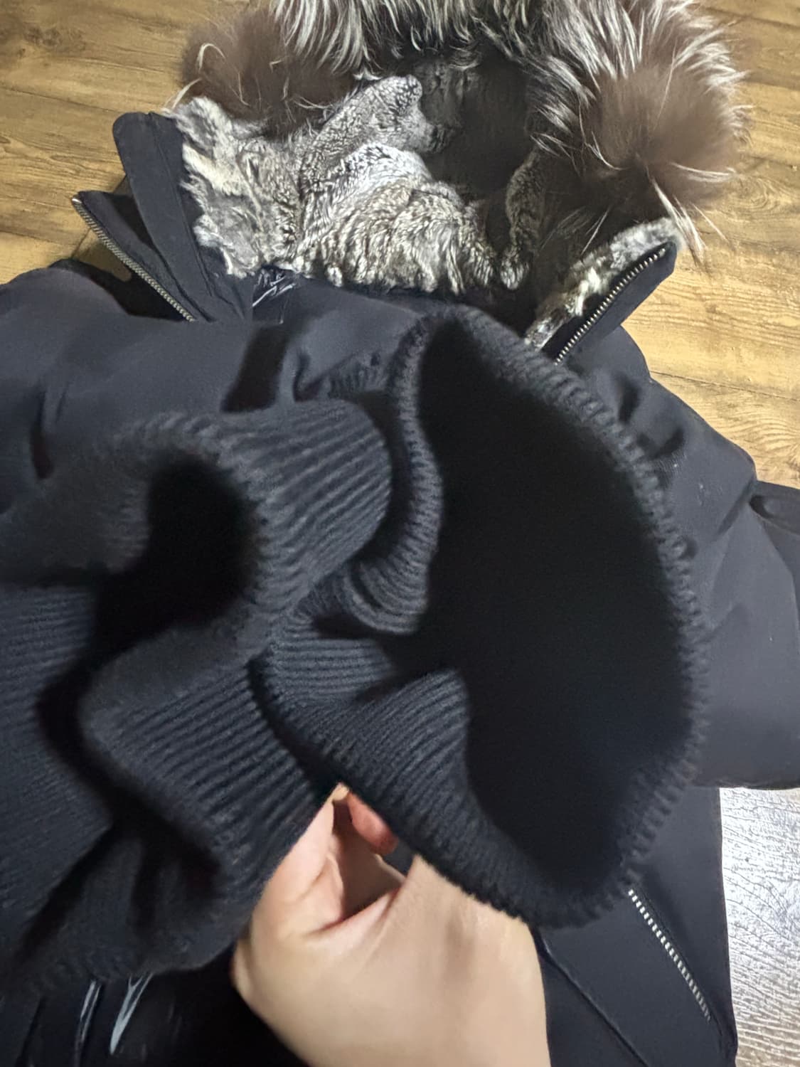 맥케이지 딕슨 실버퍼 fw23 38(95) 해 상품이미지5