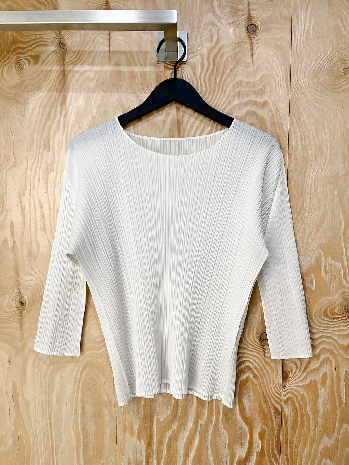 플리츠 플리즈 플리츠 화이트 탑 상품이미지1