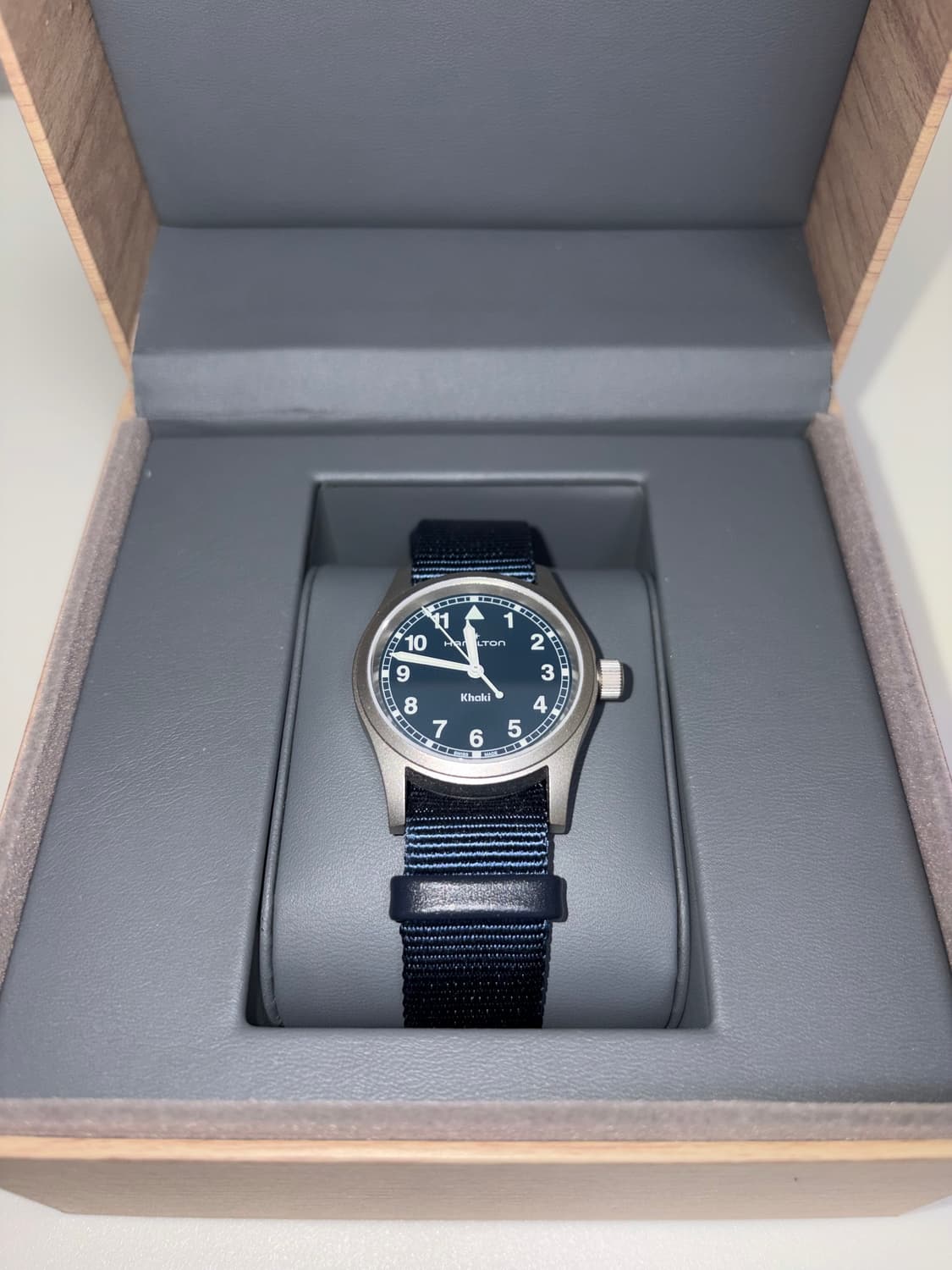 Hamilton Khaki Field Quartz 33mm Blue 상품이미지1