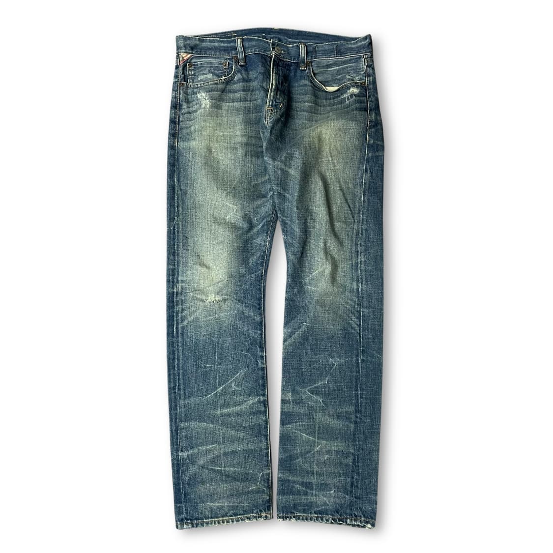 (34) 데님앤서플라이 중청 워싱 데님 팬츠 슬림핏 상품이미지1