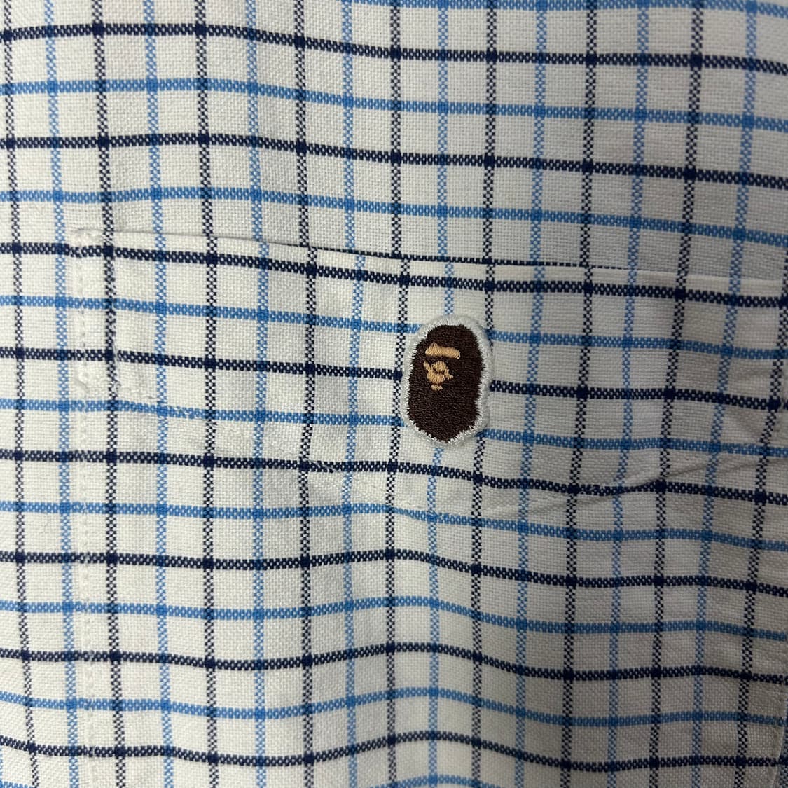 [A BATHING APE] 베이프 체크 버튼다운 셔츠 상품이미지3