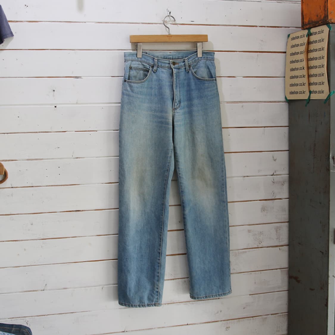 (착용컷) 00's Wrangler 데님 팬츠 (남성용 31) 상품이미지1