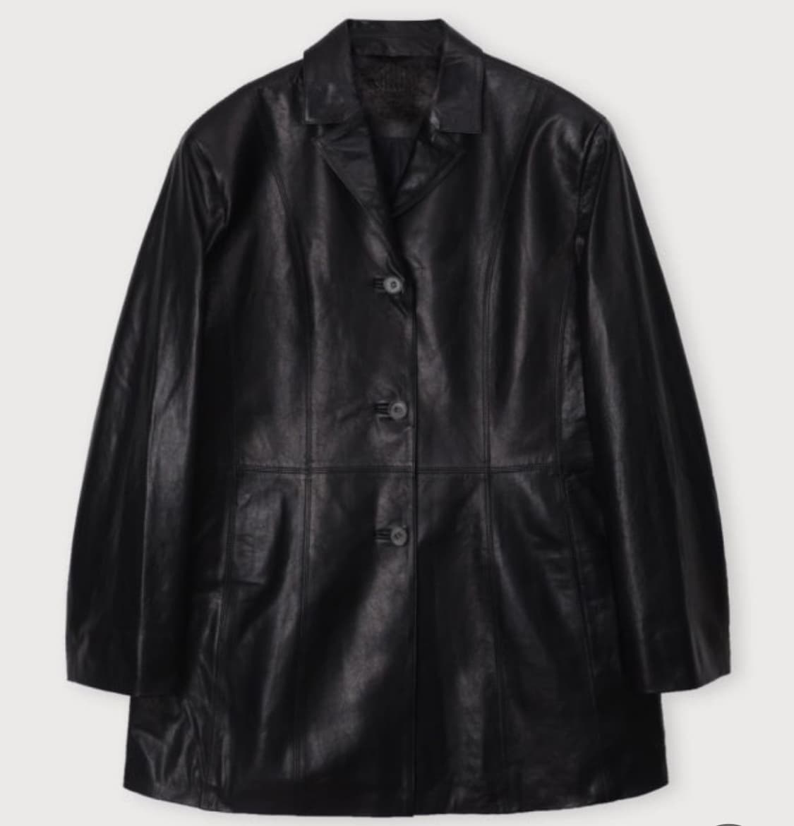 에토스 레더 하프 자켓 상품이미지1