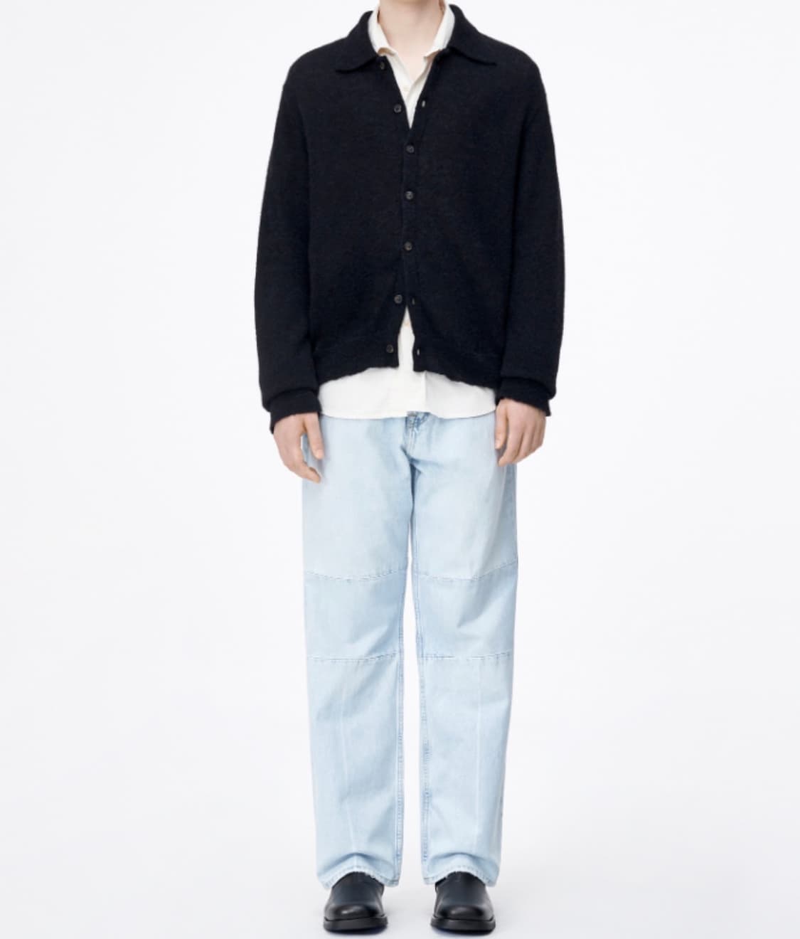 [L] ESSENTIAL by EQL mohair 니트 가디건 상품이미지3