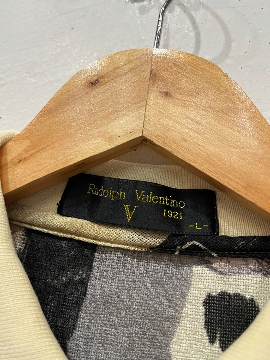 Rudolph Valentino 니팅 PK티셔츠 Made in JAPAN 상품이미지6