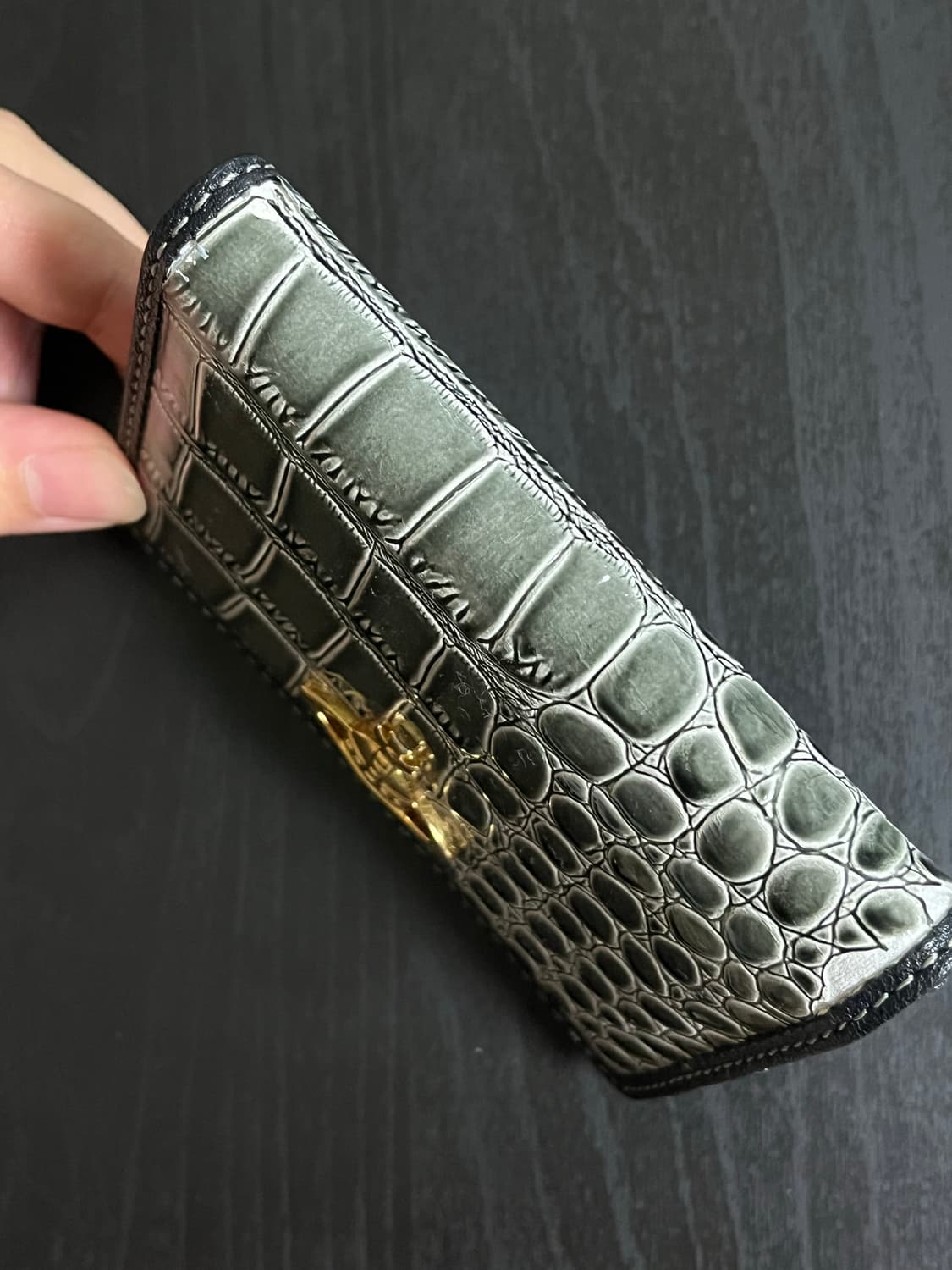 비비안웨스트우드 파이톤 카드지갑 상품이미지5