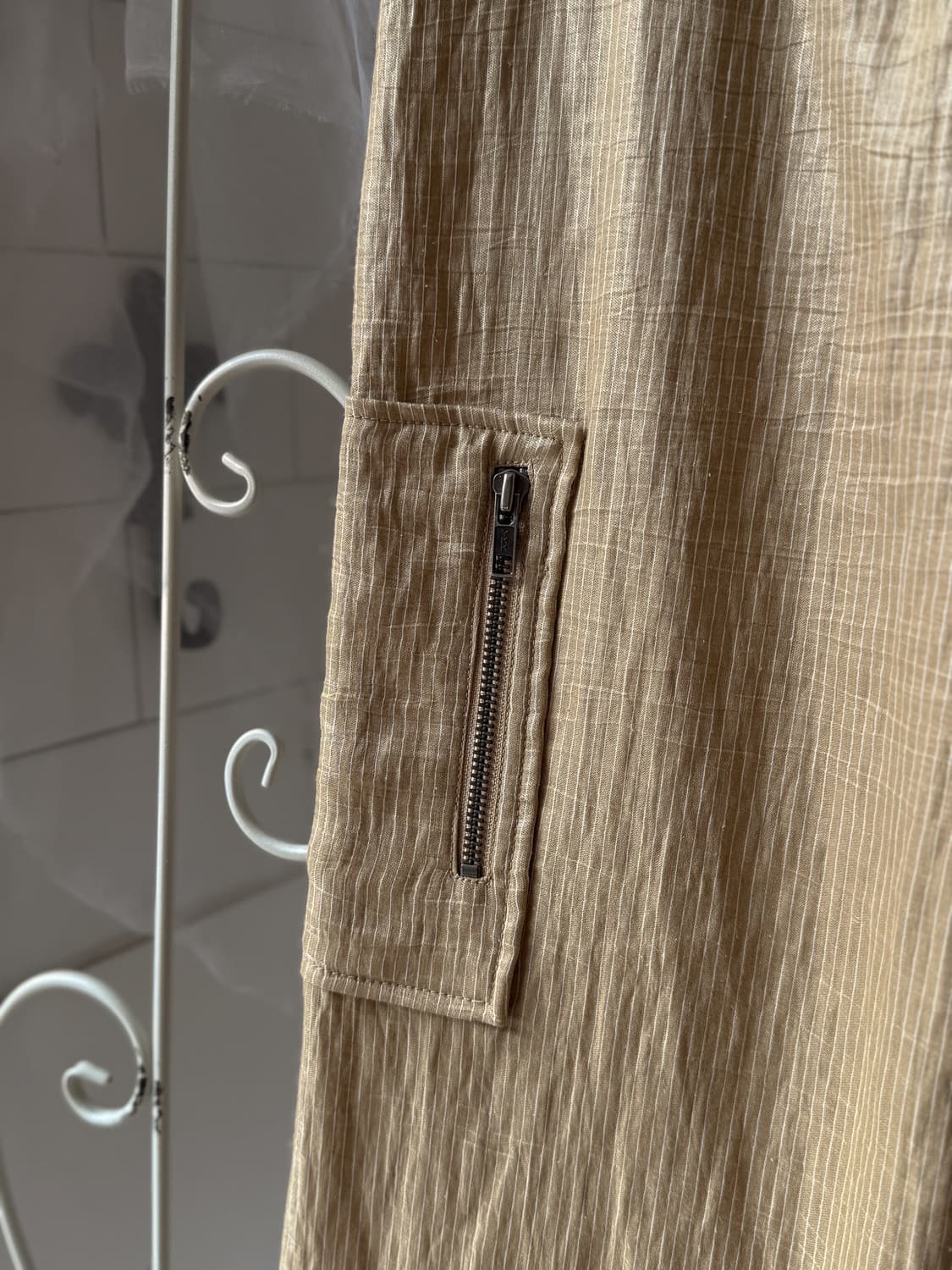  Striped Zipper Pants 0359 상품이미지3