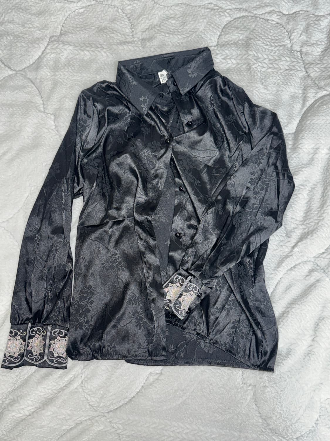 빈티지 오리엔탈 페어리 자개 셔츠 상품이미지1