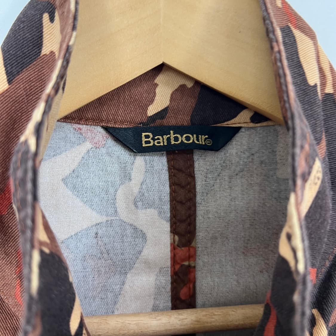 BARBOUR 바버 엘보우 패치 카모 헌팅 자켓 상품이미지6