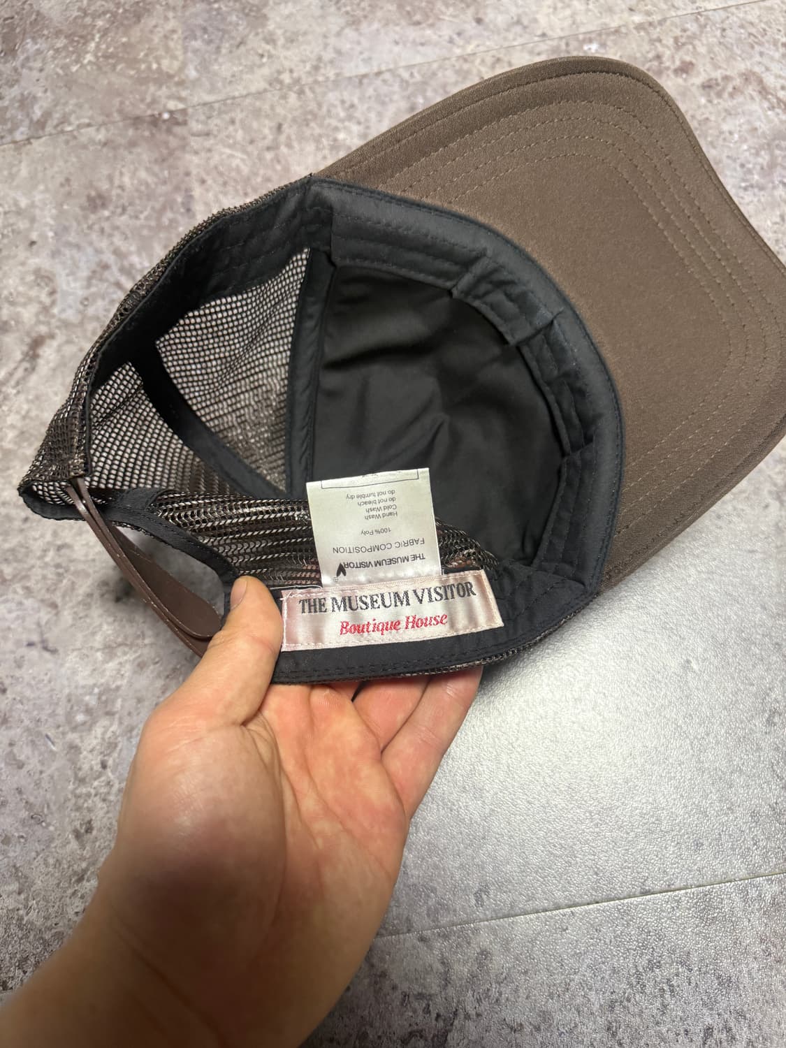 더뮤지엄비지터 모자 스냅백  상품이미지5