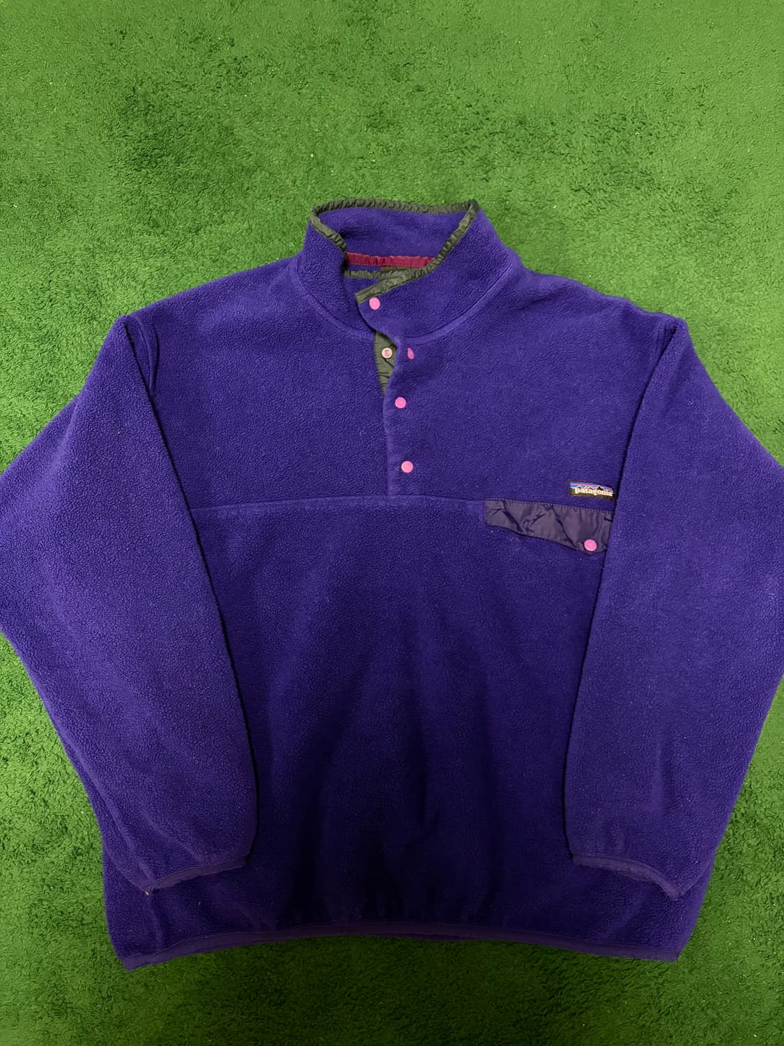 L) 90s 파타고니아 신칠라 퍼플 네이비 상품이미지1