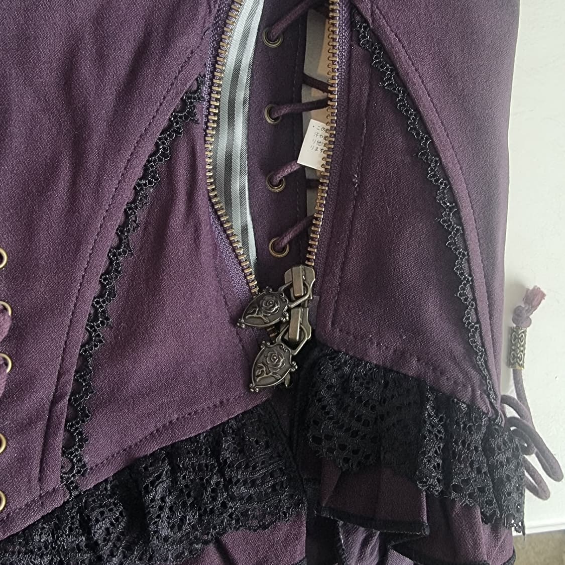 OZZ ONESTE(오즈온)고딕 코르셋 뷔스티에 탑 상품이미지9