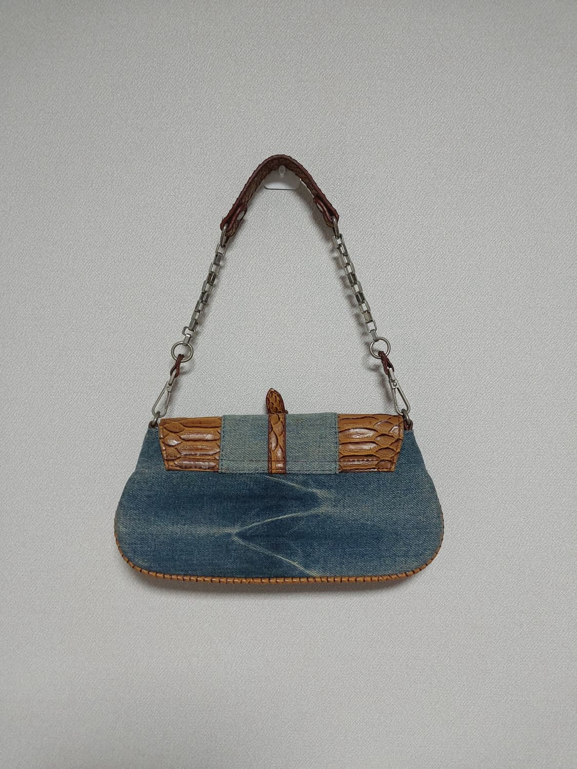 데님 빈티지 미니백 y2k 상품이미지6