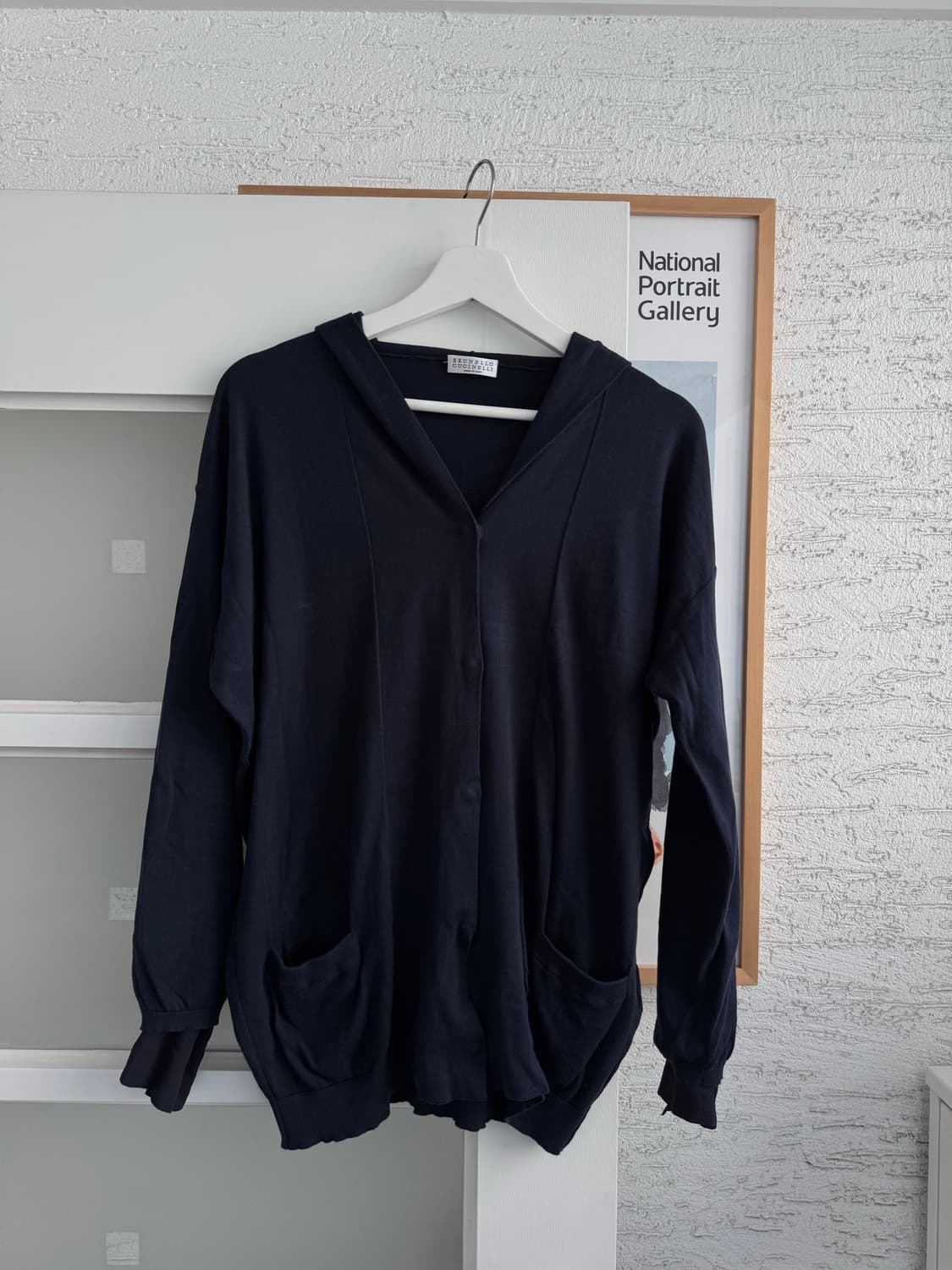 [브루넬로 쿠치넬리] 캐시미어 후드 가디건 M 상품이미지1