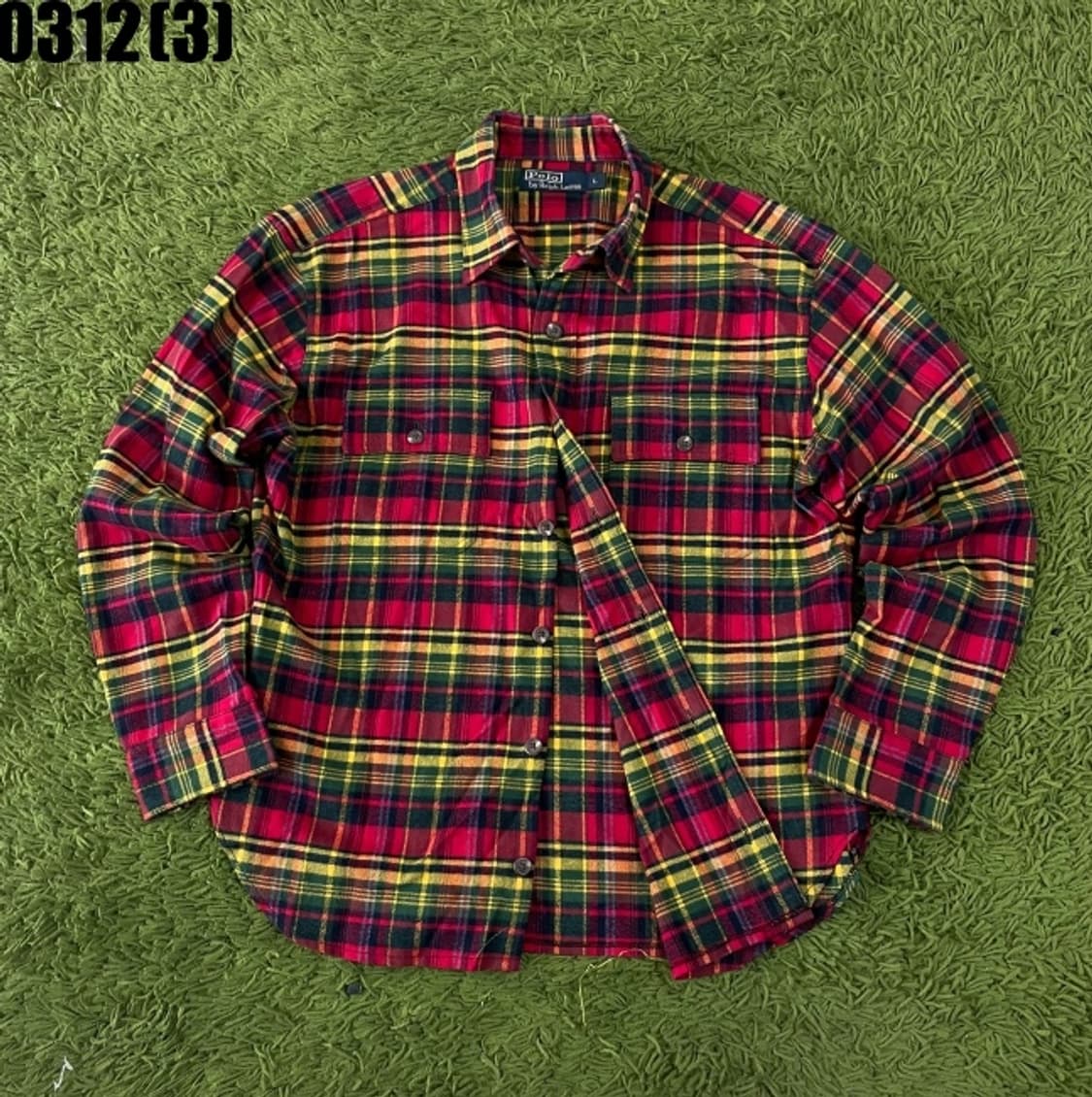 폴로 랄프로렌 체크 긴팔셔츠 상품이미지1