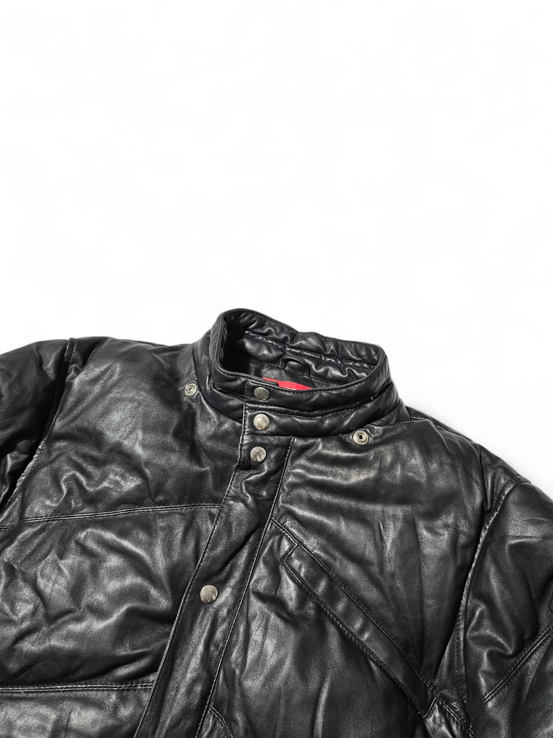 2007 슈프림 레더 다운 L 퍼 가죽 자켓  상품이미지6